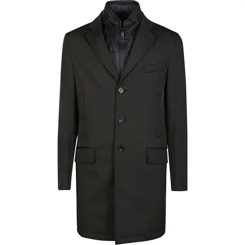 Stretch Double Coat , male, Sizes: S - Fay - Modalova