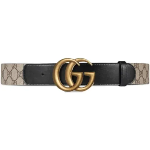 Belt With Double G Buckle , female, Sizes: 75 CM - Gucci - Modalova