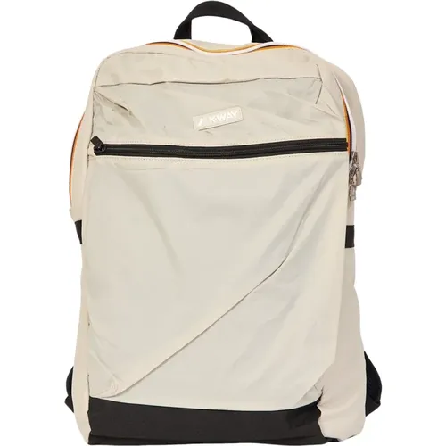 Versatile and Compact Laon Backpack , male, Sizes: ONE SIZE - K-way - Modalova