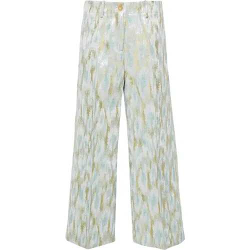 Semi-Couture Trousers MultiColour , female, Sizes: XS, 2XS - Erika Cavallini - Modalova