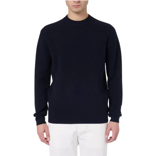 Sweater Merino Wool Knit , male, Sizes: L, M, XL - Paolo Pecora - Modalova