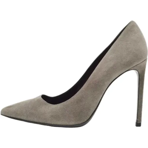 Pre-owned Wildleder heels , Damen, Größe: 38 EU - Yves Saint Laurent Vintage - Modalova