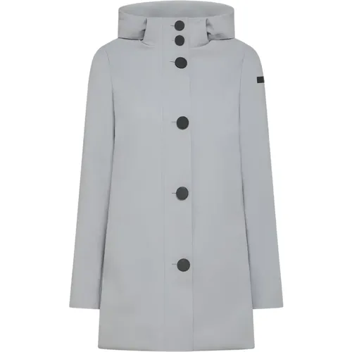 Grey Summer Parka Coat , female, Sizes: S, XL, M, XS, L, 2XL - RRD - Modalova