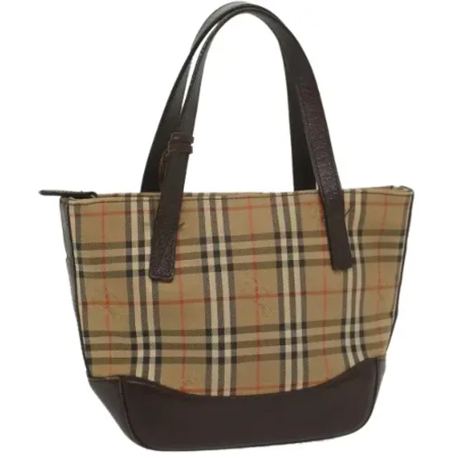 Pre-owned Canvas burberry-bags , female, Sizes: ONE SIZE - Burberry Vintage - Modalova