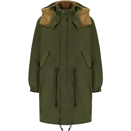 Grüner Mods Casual Parka mit Kapuze - Baracuta - Modalova