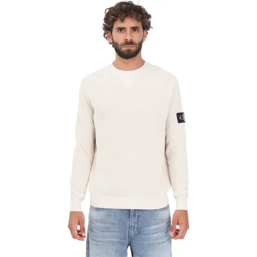 Sweatshirts , Herren, Größe: 2XL - Calvin Klein Jeans - Modalova