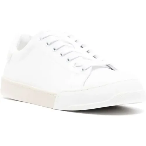 Clic Leather Sneakers , female, Sizes: 5 UK, 6 UK, 8 UK - Marni - Modalova
