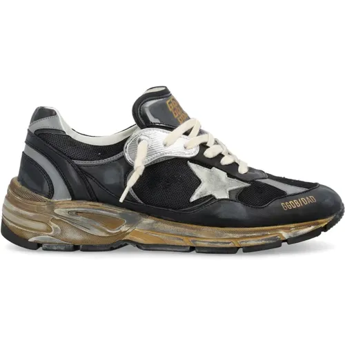 Suede Running Dad Sneakers , male, Sizes: 7 UK - Golden Goose - Modalova