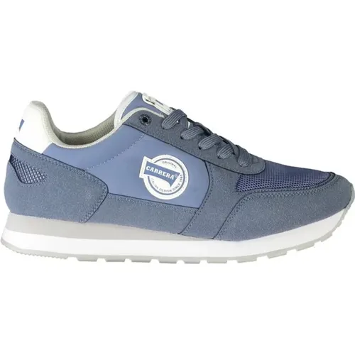 Polyester Sneaker with Contrast Details , male, Sizes: 8 UK, 7 UK, 10 UK, 9 UK, 6 UK - Carrera - Modalova