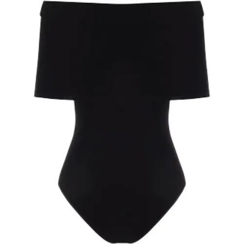 Off-the-Shoulder Knit Top , female, Sizes: XS - Alaïa - Modalova