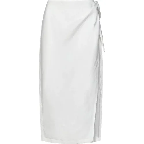 Midi Skirts , Damen, Größe: M - Polo Ralph Lauren - Modalova