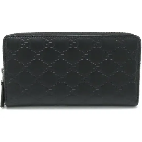 Pre-owned Leather wallets , female, Sizes: ONE SIZE - Gucci Vintage - Modalova