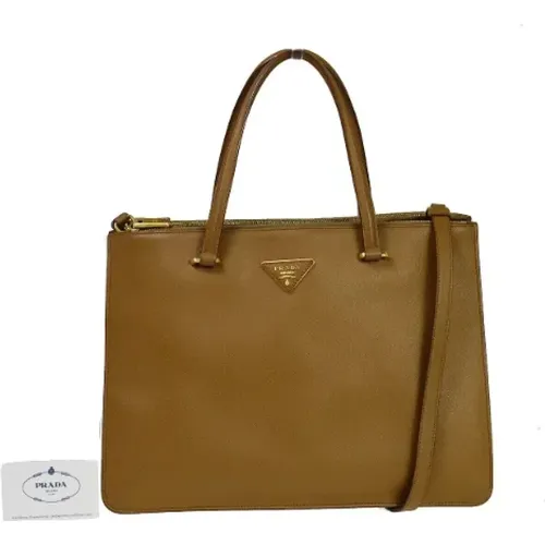 Pre-owned Leather handbags , female, Sizes: ONE SIZE - Prada Vintage - Modalova