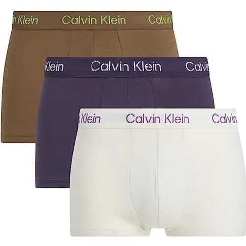 Mehrfarbige Boxershorts - Tripack Shortys - Calvin Klein - Modalova