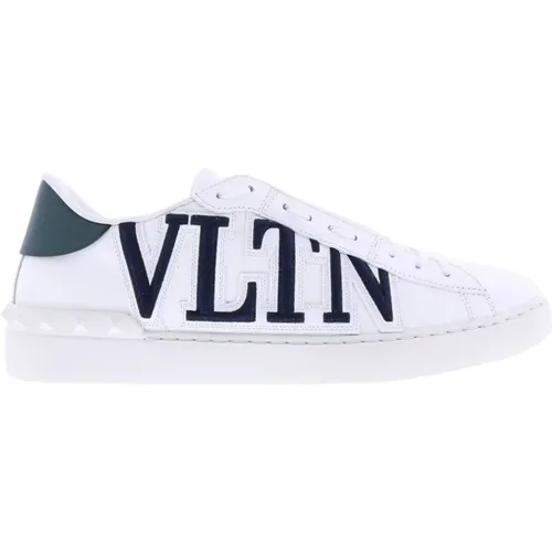 Open Sneaker in /Black , male, Sizes: 10 UK, 6 UK, 7 UK - Valentino - Modalova