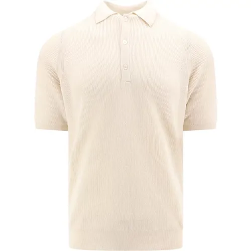 Mens Clothing T-Shirts Polos White Ss24 , male, Sizes: L, M, S - Laneus - Modalova