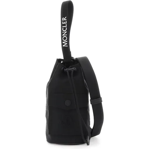 Mini Bags,Nylon Mini Eimer Tasche mit Kordelzugverschluss - Moncler - Modalova