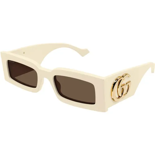 Stylische Sonnenbrille für Frauen , Damen, Größe: 53 MM - Gucci - Modalova
