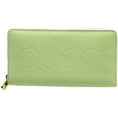 Pre-owned Leather wallets , female, Sizes: ONE SIZE - Gucci Vintage - Modalova