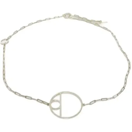 Pre-owned Silver necklaces , female, Sizes: ONE SIZE - Hermès Vintage - Modalova