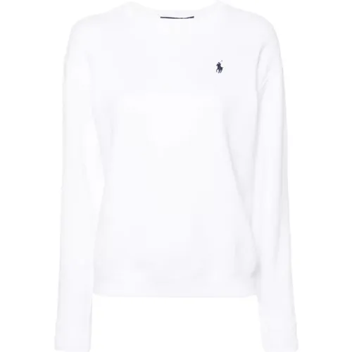 Langarm Sweatshirt , Damen, Größe: L - Ralph Lauren - Modalova