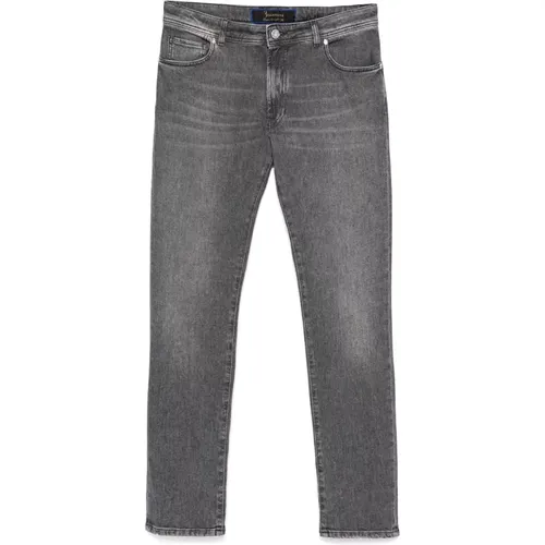 Denim Casual Trousers , male, Sizes: W34, W32, W31, W33, W38, W36 - Billionaire - Modalova