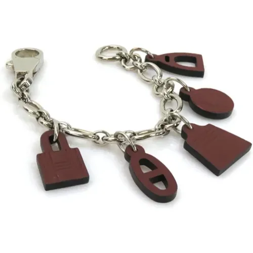 Pre-owned Hermès charm in leather , female, Sizes: ONE SIZE - Hermès Vintage - Modalova