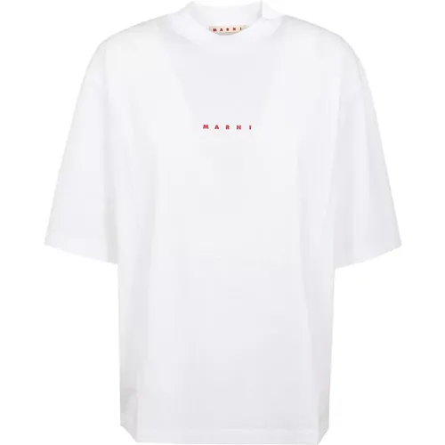 Lily White T-Shirt Marni - Marni - Modalova