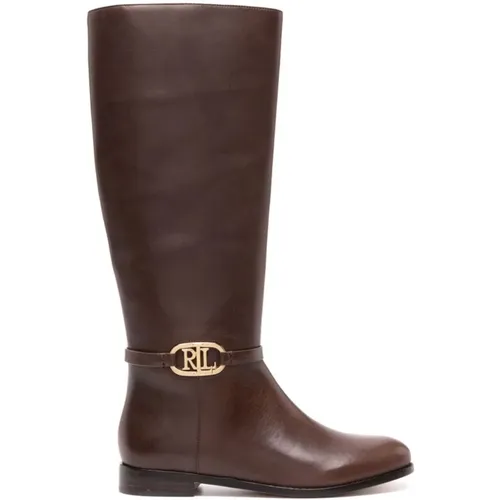 High Boots , Damen, Größe: 35 1/2 EU - Ralph Lauren - Modalova