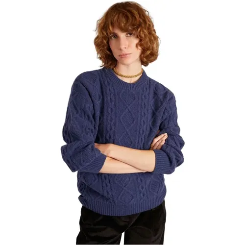 Twisted sweater in wool , female, Sizes: L, XL, S, XS, M - L'Exception Paris - Modalova