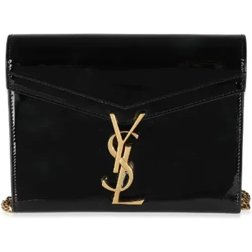 Pre-owned Leather shoulder-bags , female, Sizes: ONE SIZE - Yves Saint Laurent Vintage - Modalova