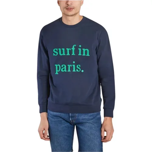 Sweatshirt Surf In Paris , male, Sizes: M - Cuisse de Grenouille - Modalova