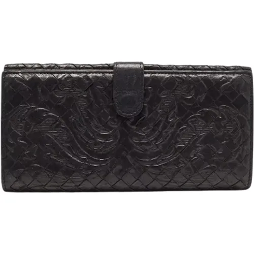 Pre-owned Leather wallets , female, Sizes: ONE SIZE - Bottega Veneta Vintage - Modalova