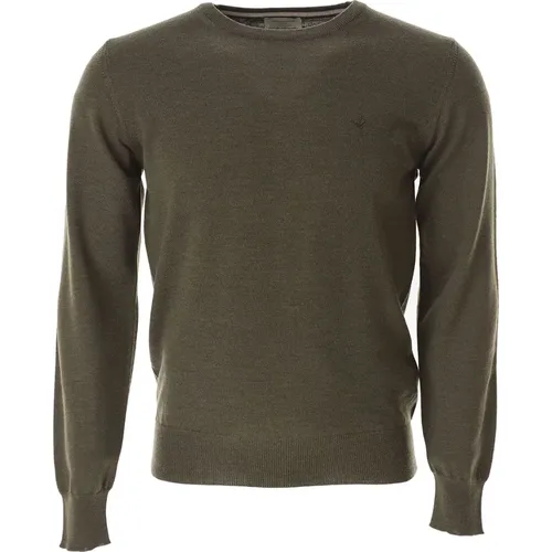 Round-Neck Strickwaren , Herren, Größe: 2XL - Brooksfield - Modalova