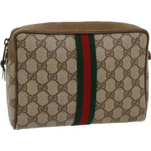 Pre-owned Canvas gucci-bags , female, Sizes: ONE SIZE - Gucci Vintage - Modalova