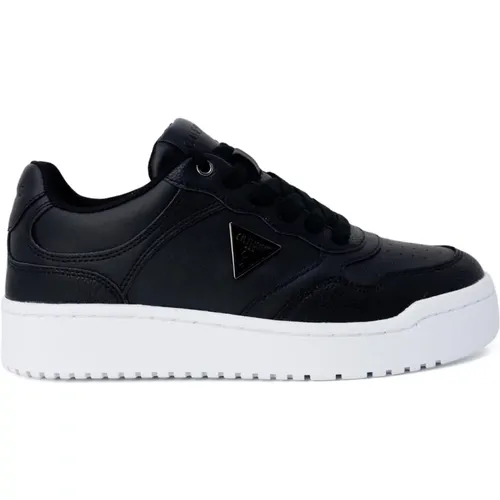 Sporty Lace-up Sneakers with Rubber Sole , female, Sizes: 3 UK, 6 UK, 4 UK - Guess - Modalova