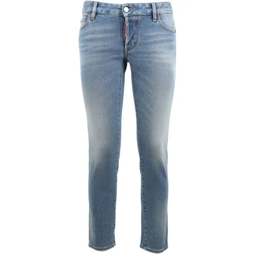 Slim-fit Jeans , Damen, Größe: 3XS - Dsquared2 - Modalova