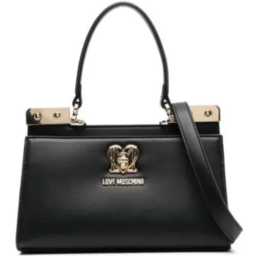 Exquisite Borsa PU Handbag , female, Sizes: ONE SIZE - Love Moschino - Modalova