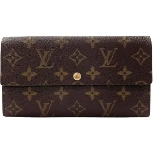 Pre-owned Canvas wallets , female, Sizes: ONE SIZE - Louis Vuitton Vintage - Modalova