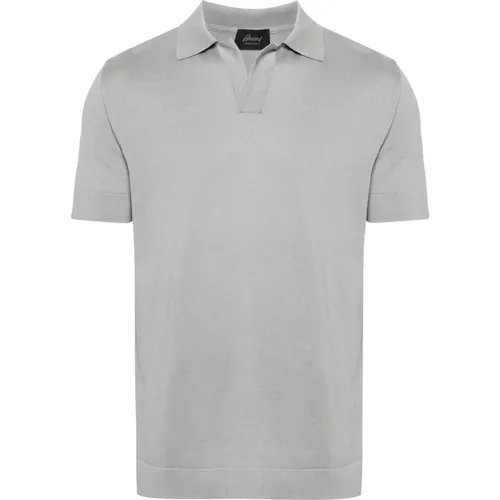 Casual Poloshirt mit kurzen Ärmeln Grau - Brioni - Modalova