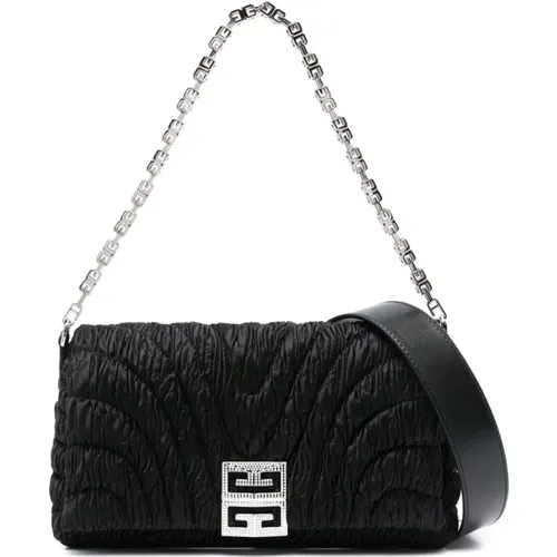 Soft Satin Shoulder Bag , female, Sizes: ONE SIZE - Givenchy - Modalova