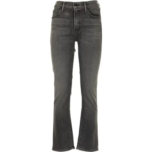 Graue Rascal Flood Jeans , Damen, Größe: W29 - Mother - Modalova