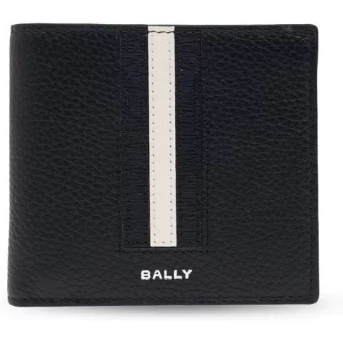 Leather wallet , male, Sizes: ONE SIZE - Bally - Modalova