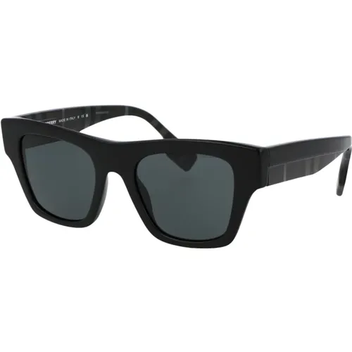 Stylish Ernest Sunglasses for Summer , male, Sizes: 49 MM - Burberry - Modalova