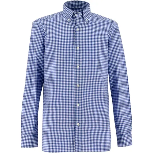 Shirt , male, Sizes: 3XL, 2XL - Borrelli - Modalova