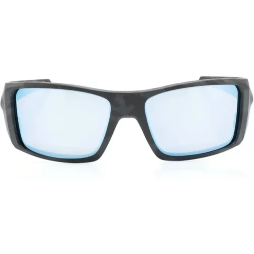 Schwarze Sonnenbrille mit Zubehör,HELIOSTAT Sonnenbrille - Oakley - Modalova