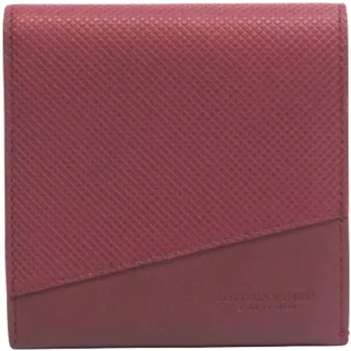 Pre-owned Leather wallets , female, Sizes: ONE SIZE - Bottega Veneta Vintage - Modalova