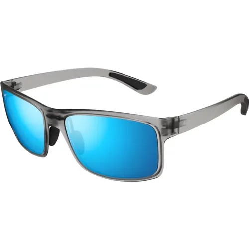 Pokowai Arch B439-11M Translucent Matte Grey Sunglasses - Maui Jim - Modalova