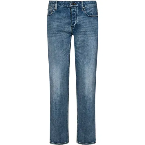 Mens Clothing Jeans Ss24 , male, Sizes: W31 - Emporio Armani - Modalova