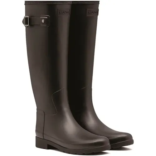 Original Refined Slim Fit Tall Wellington Boots Bolt-36 , female, Sizes: 5 UK, 3 UK, 6 UK, 4 UK - Hunter - Modalova